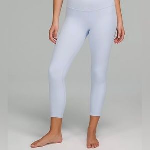 lululemon Align 25” high-rise leggings in pastel blue lavender